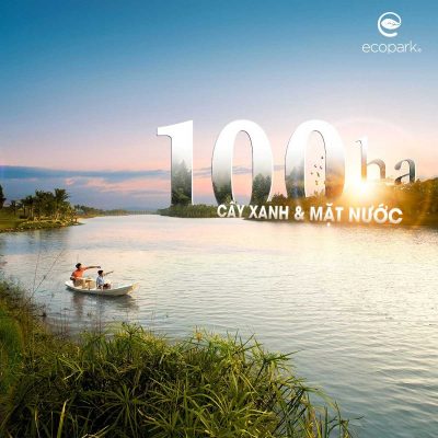 Hệ thống chiếu sáng ban đêm tại Ecopark Ninh Bình